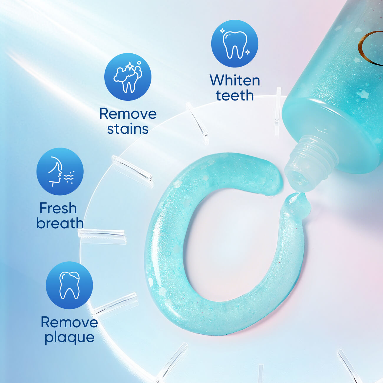 BodyAccel® Pasta dental blanqueadora con niacinamida