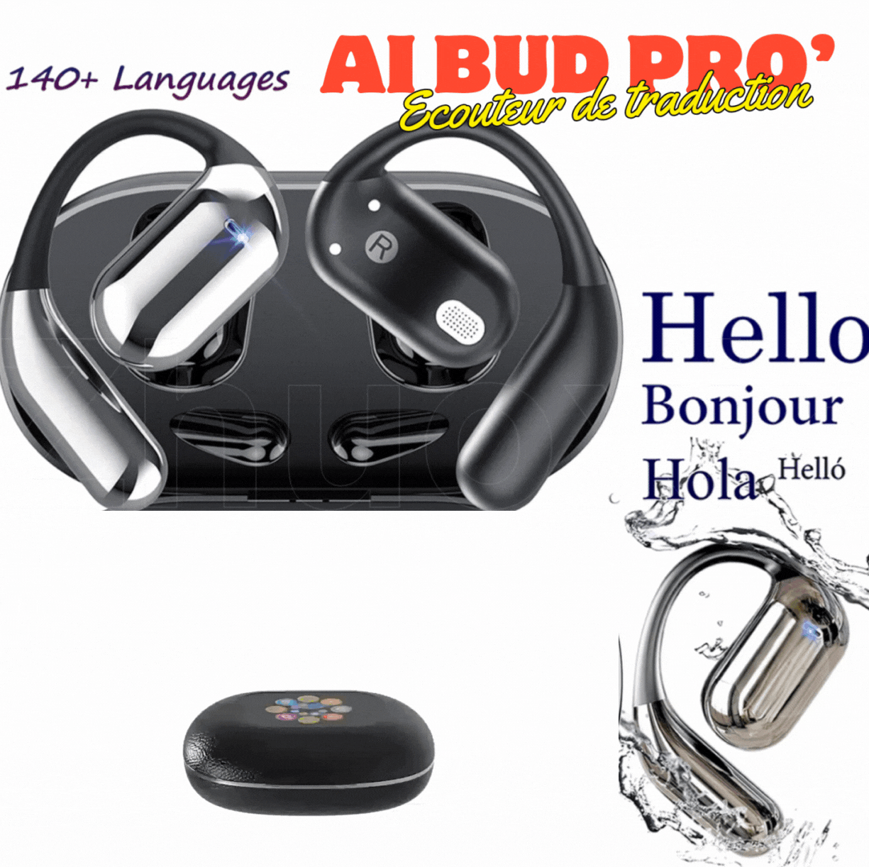 AI Buds Translator : Brisez Toutes Les Barrières Linguistiques