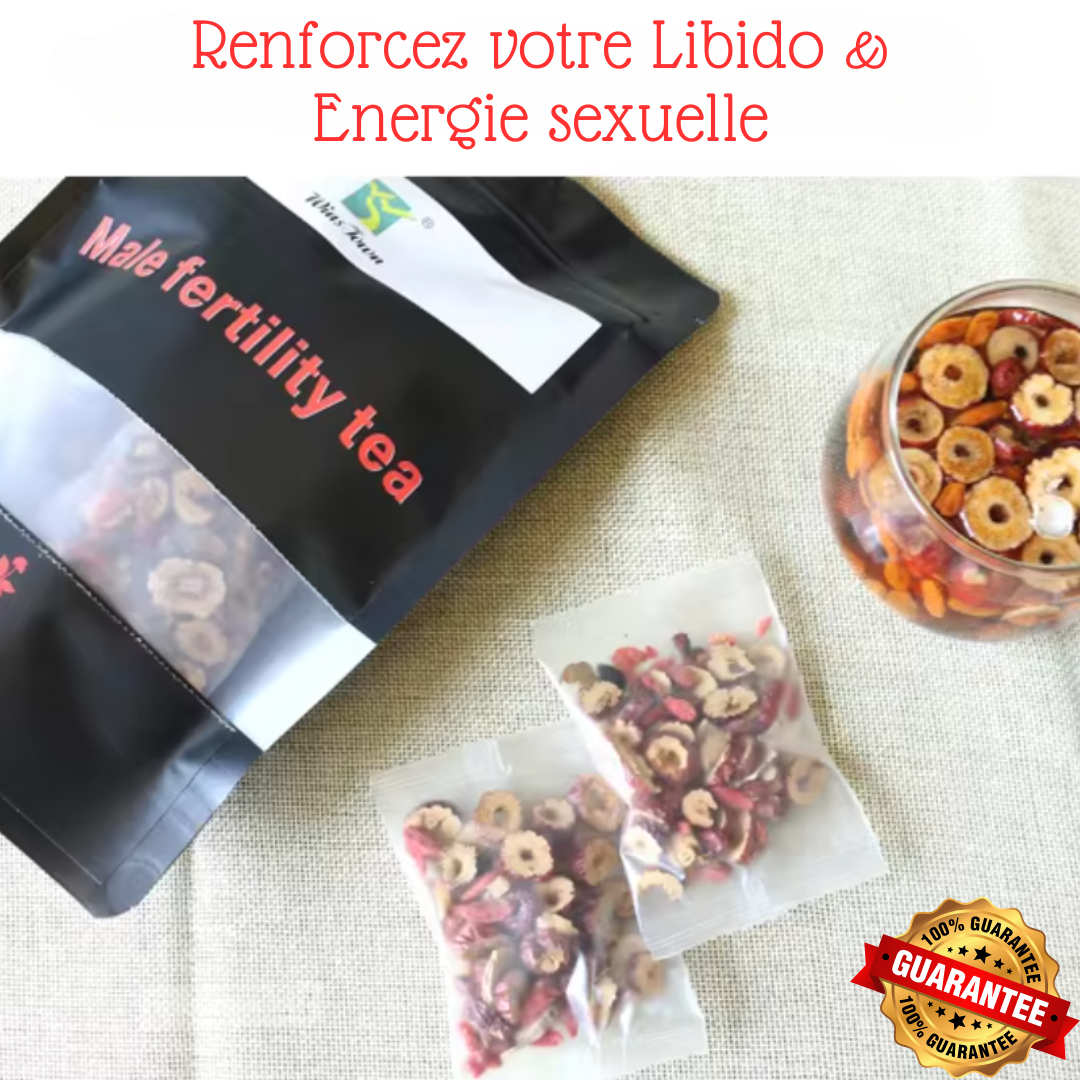 Tisane de Fertilité Masculine et Booster de Spermatozoïdes - 100 % Naturel 🌿