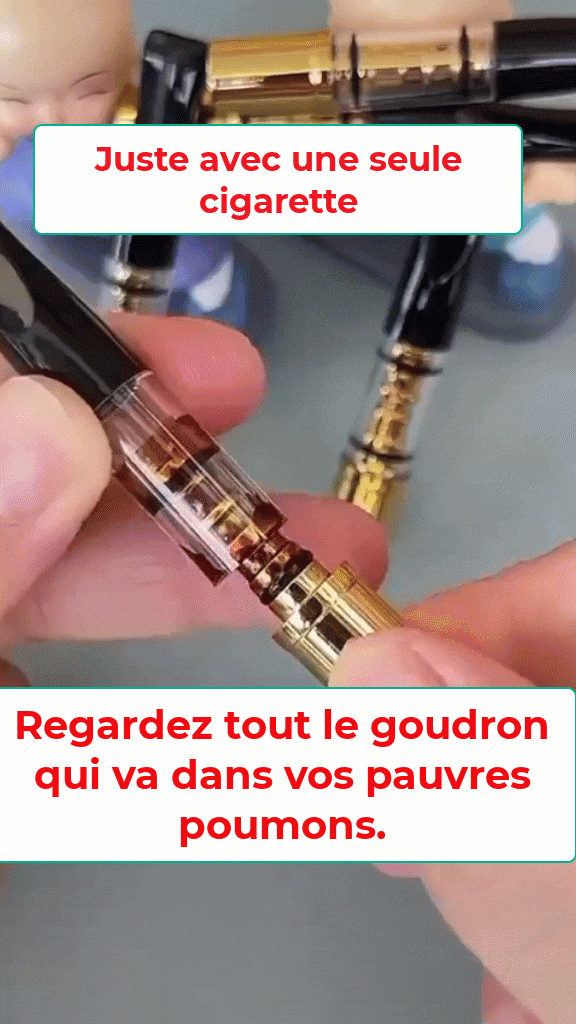 Filtre Anti-Goudron VAJUE® : Arrêtez de Fumer en 25 JOURS