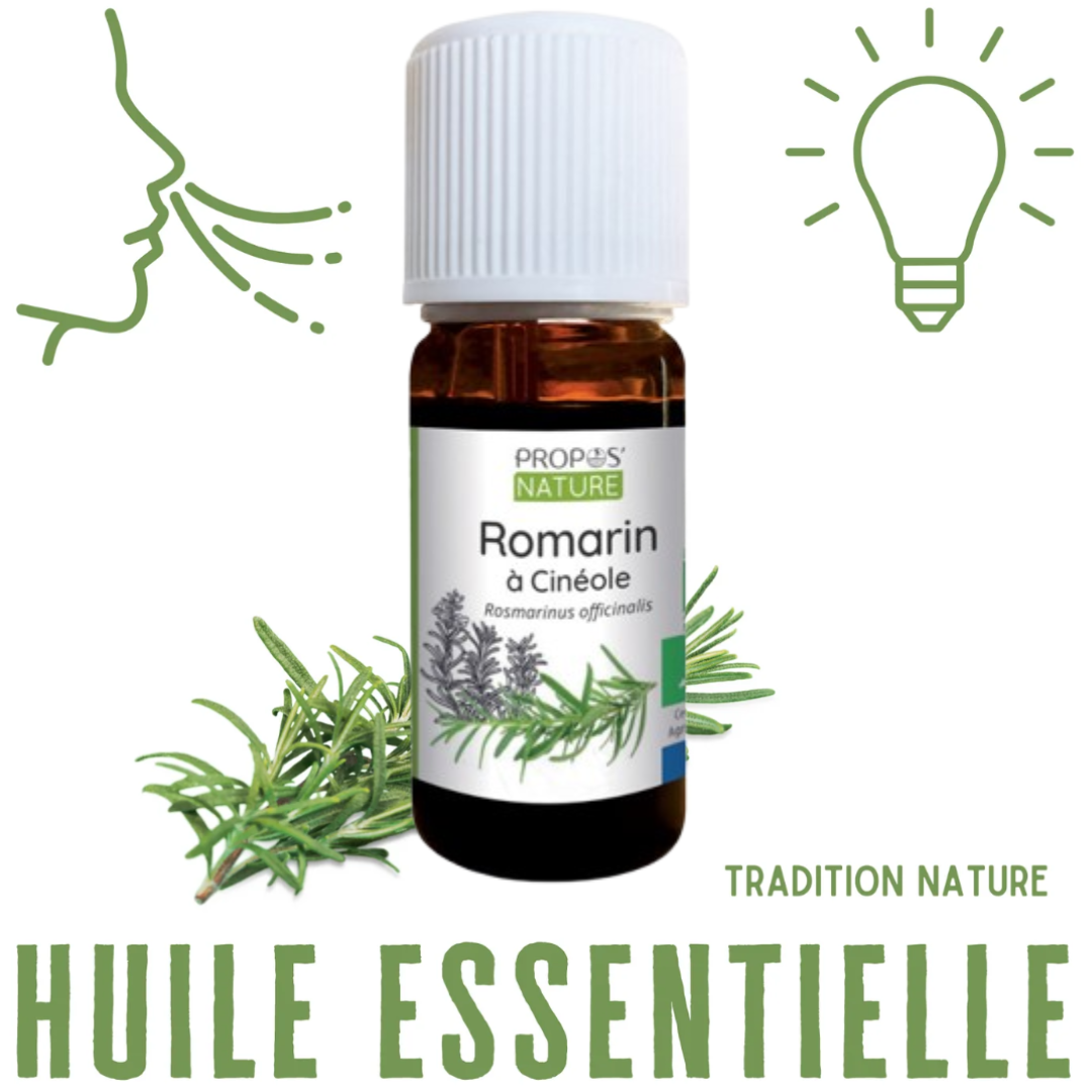 HUILE ESSENTIELLE DE ROMARIN À CINEOLE PROPOS'NATURE