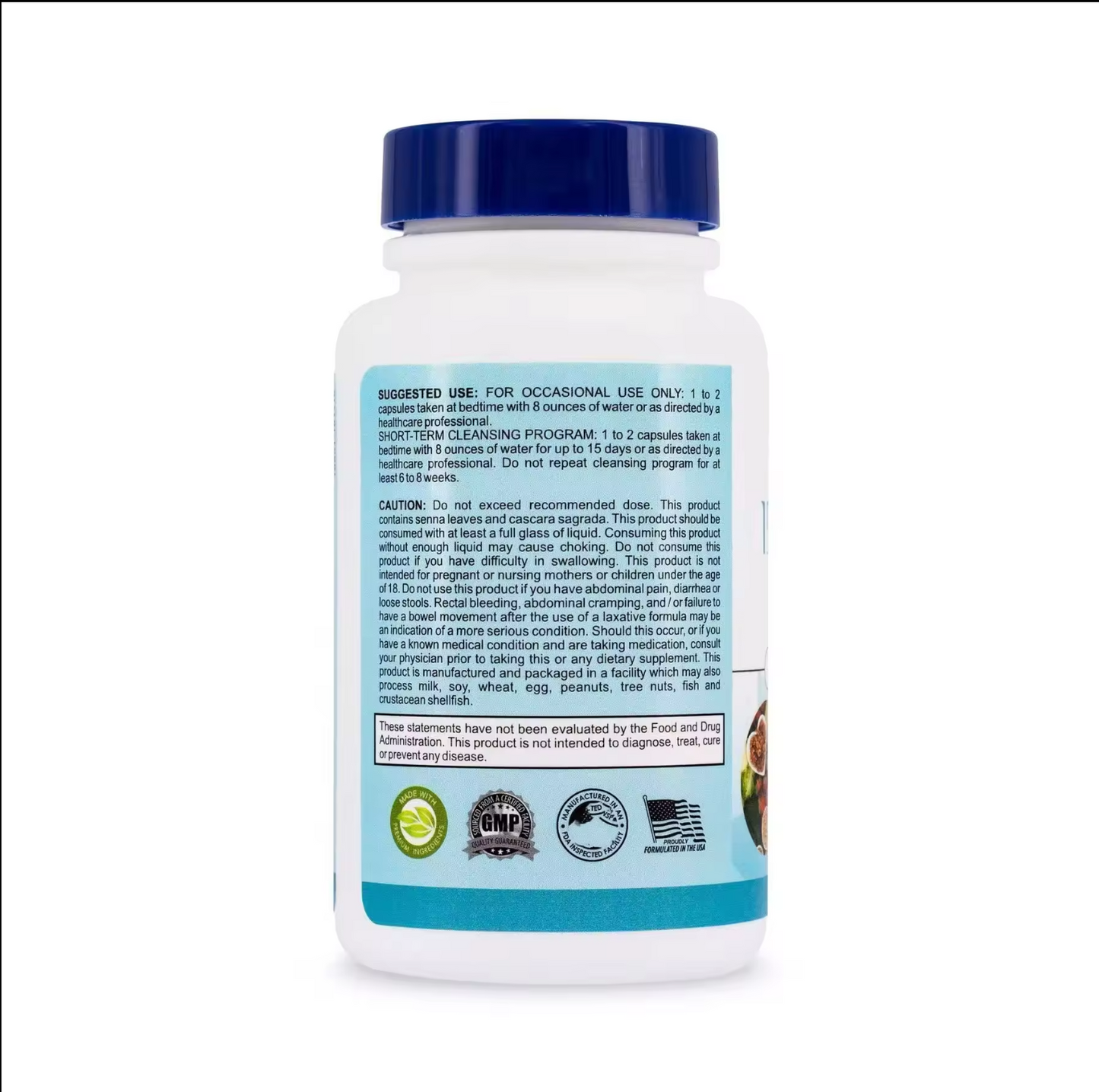 NETTOYAGE DE 15 JOURS - SOUTIEN DE L’INTESTIN ET DU CÔLON | SANS CAFÉINE | FORMULE AVANCÉE AVEC DU SÉNÉ, DE LA CASCARA SAGRADA ET DE LA COSSE DE PSYLLIUM | SANS OGM | FABRIQUÉ AUX ÉTATS-UNIS | 30 GÉLULES