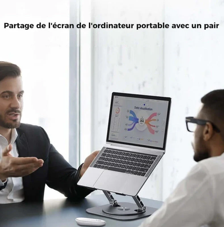 Support pour Ordinateur Portable & Tablette en Alliage d'aluminium