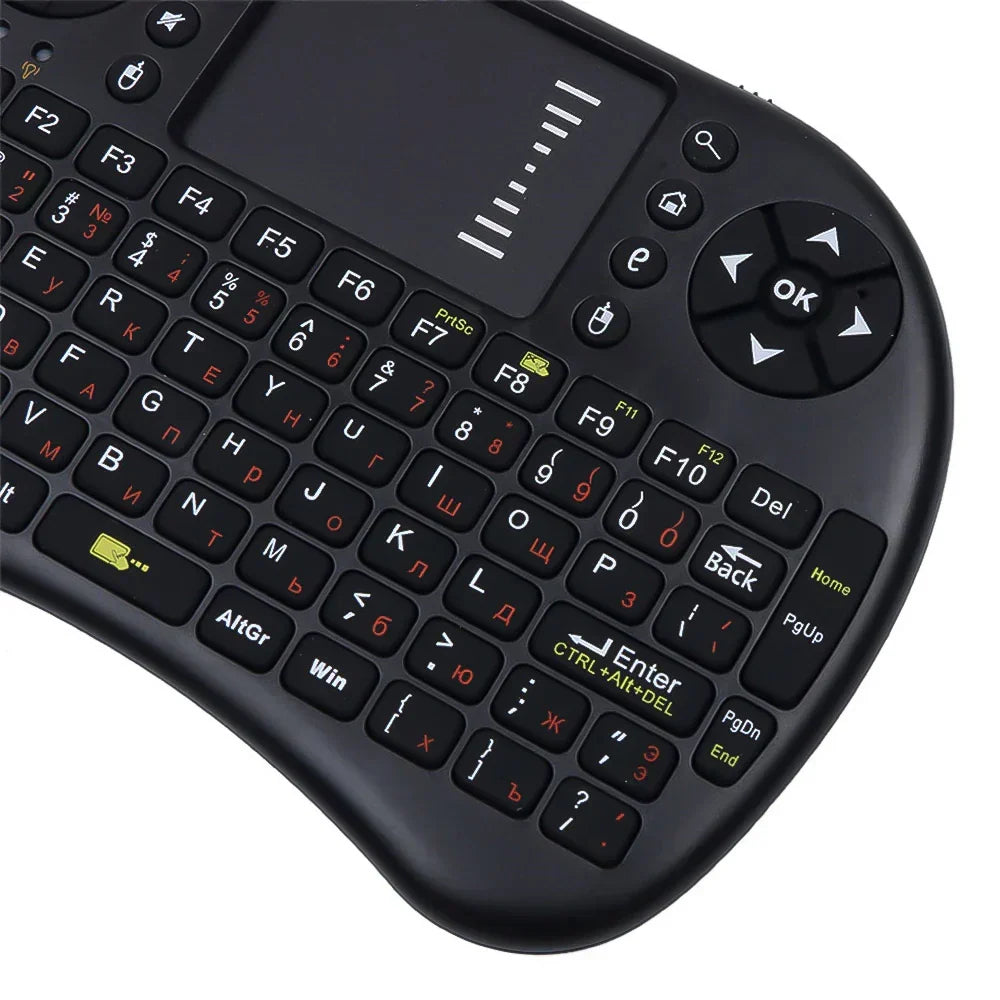 Clavier Sans Fil 3-en-1 : Télécommande + Souris pour TV Android, Smart TV & PC