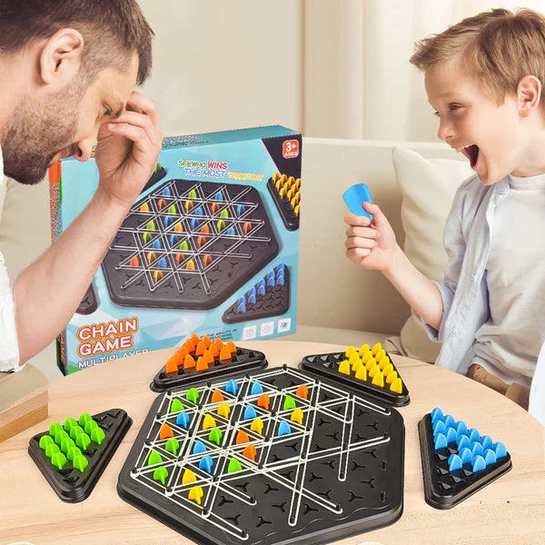 🎯Triggle™ – Le jeu de stratégie qui fait réfléchir et rassembler toute la famille !